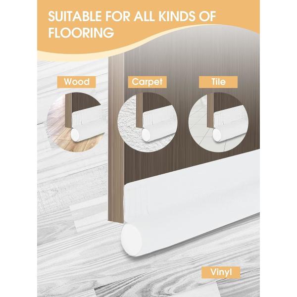 Single Side Self Adhesive Under Door Draft Stopper Anti Collision