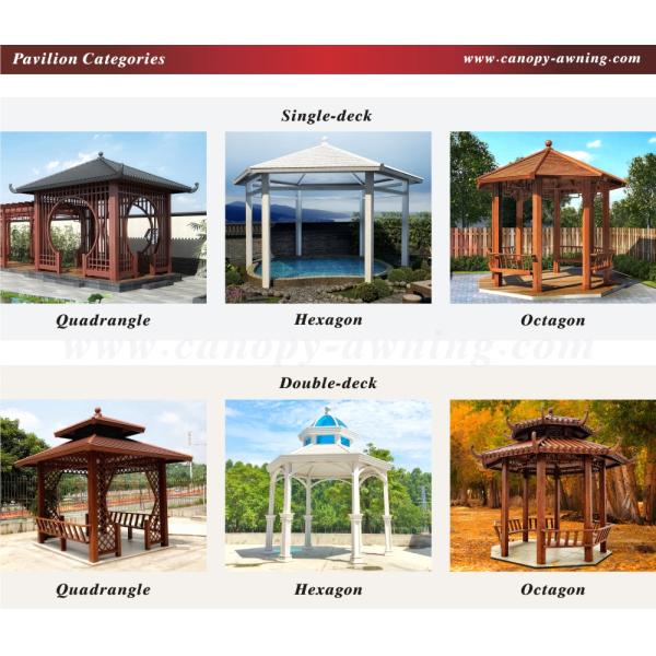 outdoor garden park corridor wood look alu Aluminium aluminum gazebo pavilion kiosk pergola gate patio canopy shelter