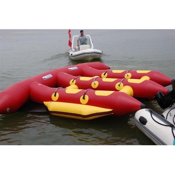 1.2mm Korea PVC Inflatable Fly Fishing Boats 6 Person Inflatable Boat