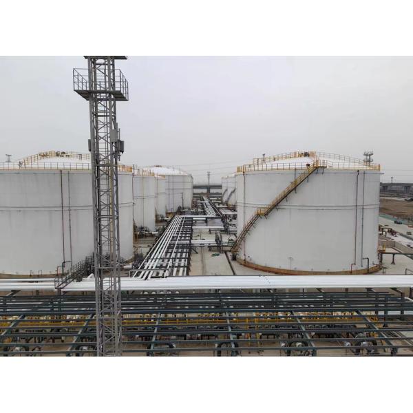 Above Ground Waste Welded Oil Storage Tanks / 100000m³ Steel Welded Tanks API 650