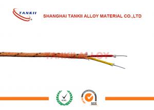 China Thermocouple Fiberglass / Vitreous Cable K Type , Silica Insulation ANSI 96.1 on sale