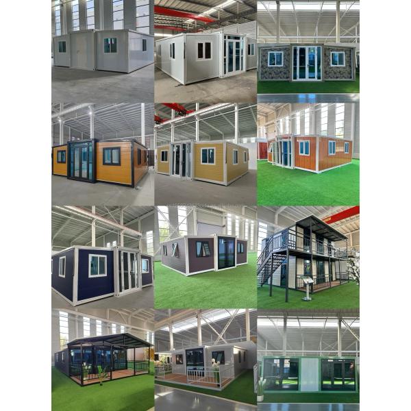 Alluminum Alloy Window 20Ft Expandable Prefab Villa Hurricane-Proof Portable Mobile Luxury Apartment for Luxurious Living