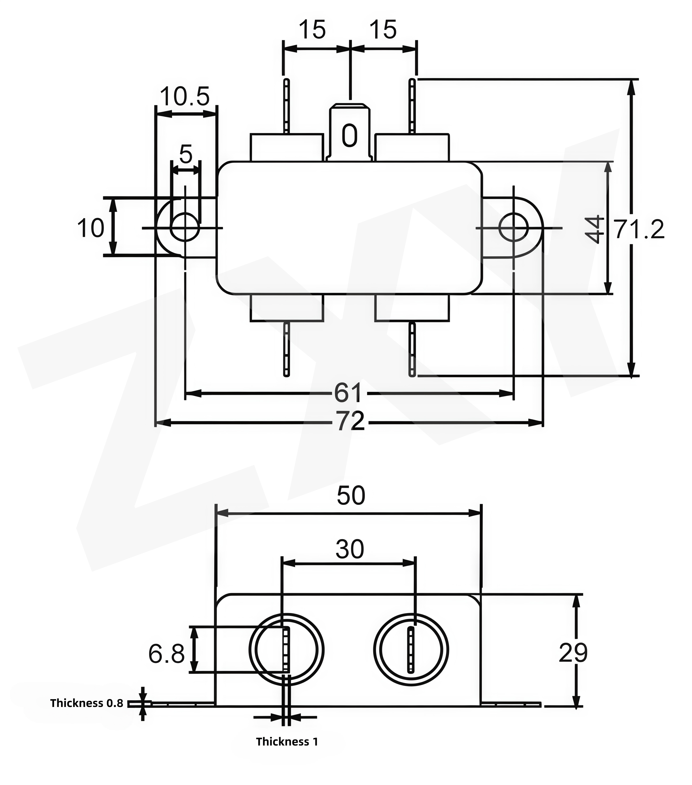 CW3-3A-T Plug-In-Single Phase AC CW3-6A/10A/20A-T Power Filters EMI Power Supply
