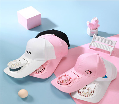 Cross-border production of solar fan cover cool two convenient travel