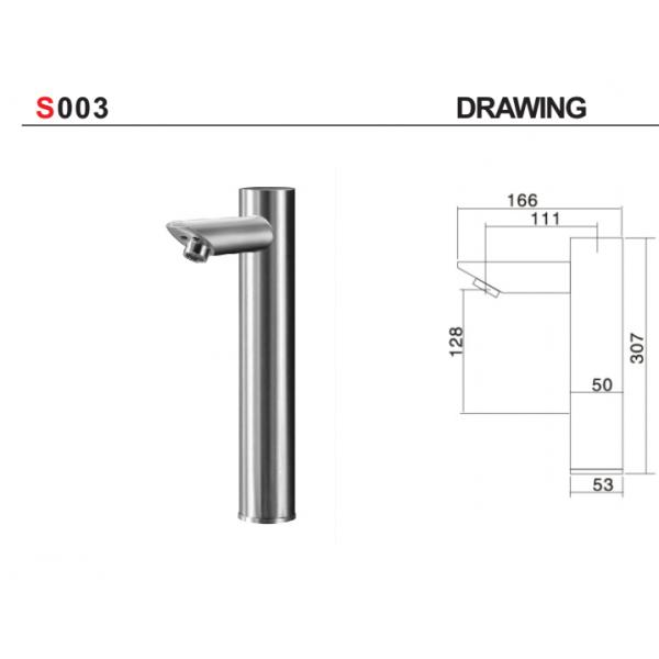 Freestanding Bathtub 316 Stainless Steel Faucet Single Handle