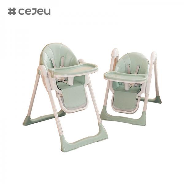 CJ-22/CJ-23,pp+swing+wheel,pink/grey/blue/golden,four of colour,50.2*83.1*88.2cm,Reliable and safe baby high chair