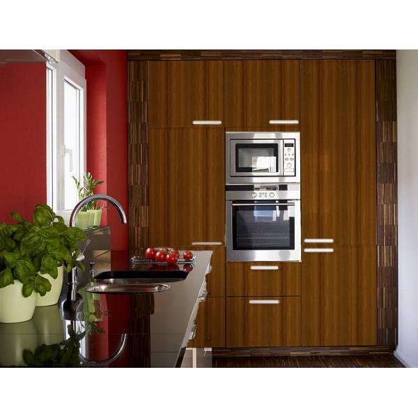 Modern Design PVC Dark Gray Glossy Foil Sticker for Removable Furniture Wallpaper Kitchen Cabinet Door Paper