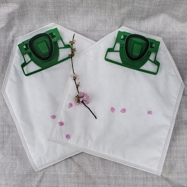 Vorwerk Kobold VK200 Green Collar 32*25.7cm Replacement Vacuum Cleaner Dust Bags