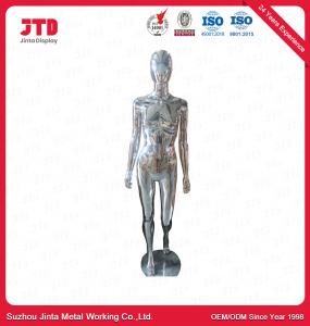 Cheap Male And Female Whole Body Mannequins Chrome Plated wholesale