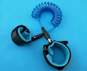 China Hot Selling Transparent Blue Baby Safety  Retractable Anti-lost Walking Belt on sale