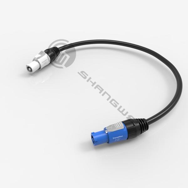 Polyamide Shell Locking 3 Pole Adapter Male Power Connector Perfect for Industrial Electronics Applications