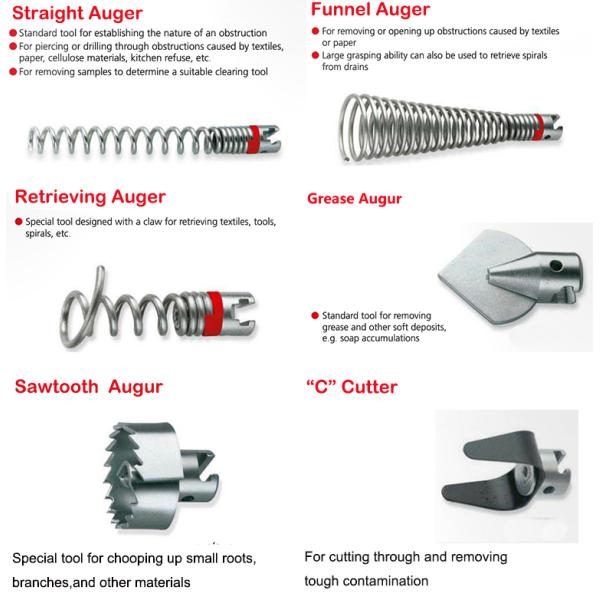 STD150 6'' Plumbing Tools Drain Cleaner Machine 570W Plungers Drain Snakes or Augers Drain Jetters