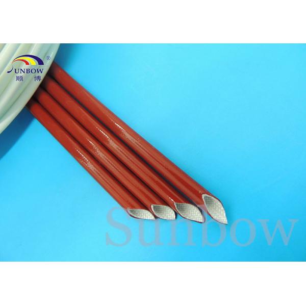 SILICONE RUBBER sleeve WITH GLASSFIBER Silicone fiber glass sleeving
