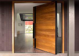Cheap Interior Aluminium Pivot Entrance Doors wholesale