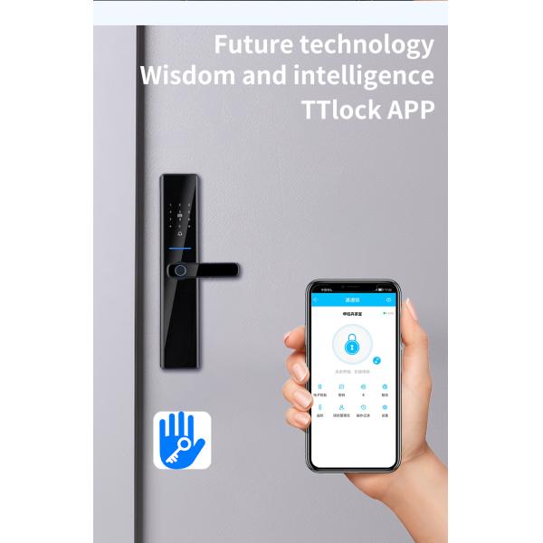 Tuya Wifi TTlock Smart Fingerprint Lock Bloqueio Fingerprint Entry Door Lock