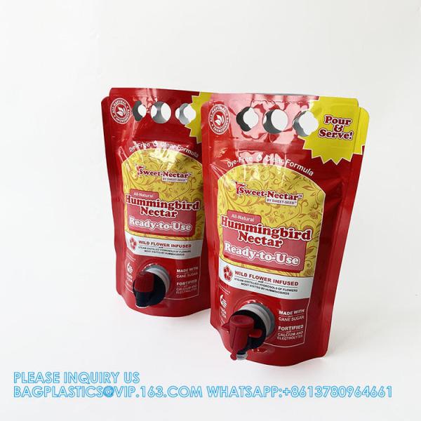 Custom Printed Coffee Wine Drinks Water Liquid Stand Up Pouch Bag With Valve coffee pouches, coffee bags, juice pack