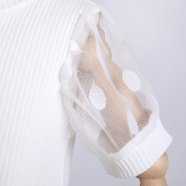 Children's Country Style Short Sleeve Printed Girls Suit Butterfly Type