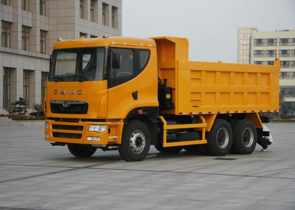 Quality 35 Ton 6 X 4 CAMC Heavy Duty Dump Truck Dump Truck Front Tipping Customized Color for sale