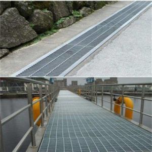 316 Stainless Steel Grating Cover Plate Manufacturer Customized Ditch Cover