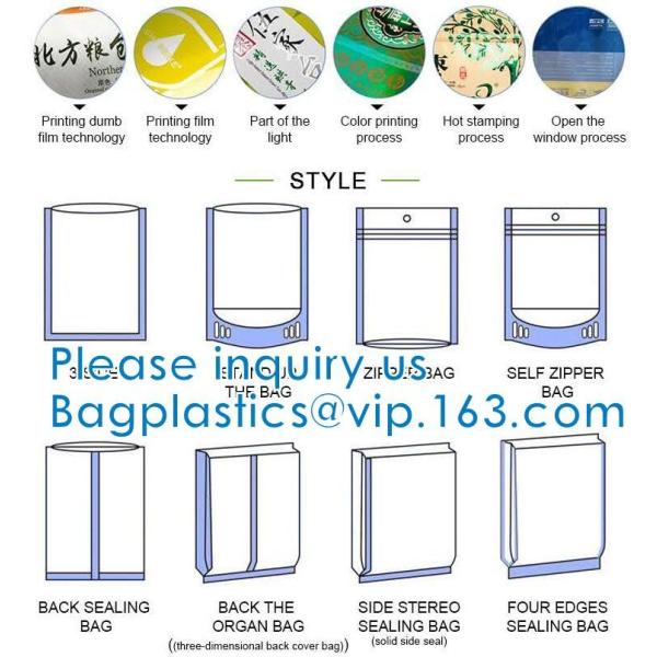 Child-Resistant Locking Pouches, Exit Bag, Packaging Baggies, Odor Barrier, Metallized interior