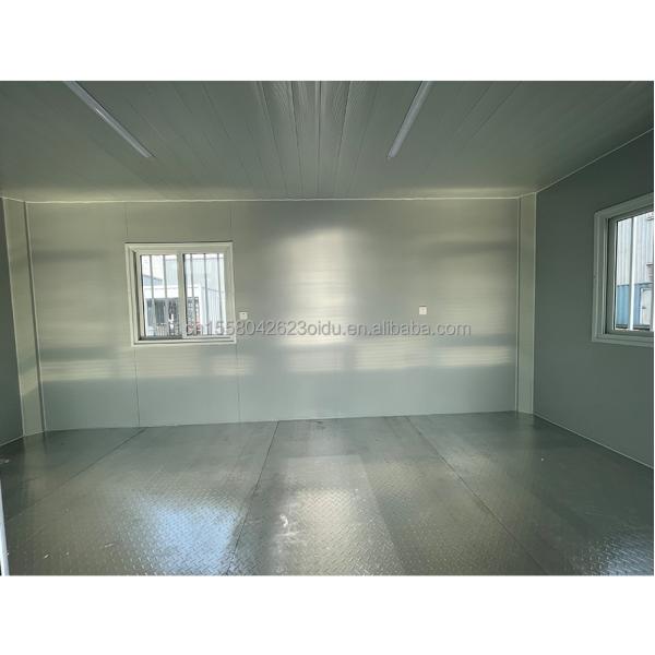 Galvanized Steel Square Tubes Main Structure Prefabricated Tiny Room Container House for Construction Site Warehouse Family