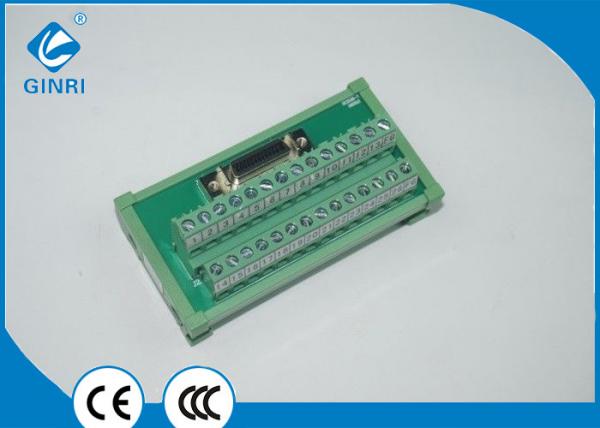 Quality Terminal Block PLC Output Interface Breakout Module IDC MDR Connector Module for sale
