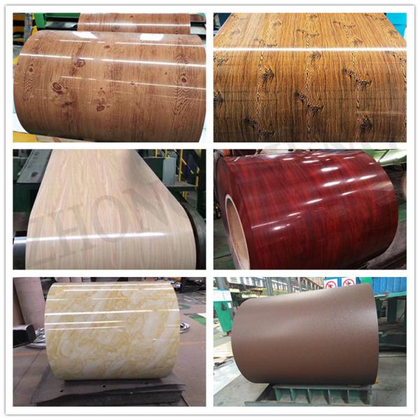 Coil Roll Ppgi and Ppgl Printed ppgi color coatedSteel Coil In Prime Prepainted Color Coated Steel Coil