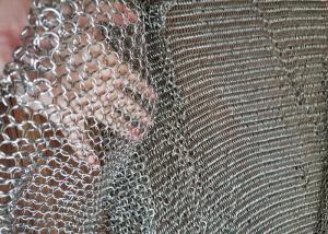 Cheap Stainless Steel Anti Cut Metal Ring Mesh Chainmail Mesh Use For Exhibition Halls wholesale