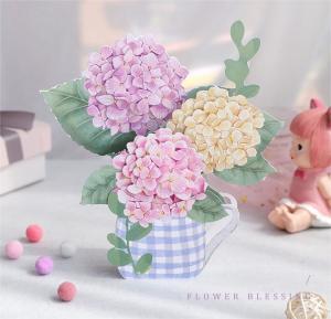 China Luxury 3mm 3d Pop Up Greeting Card For Mother Day on sale