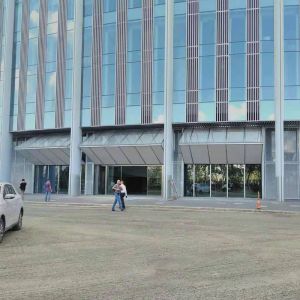 Buy cheap Hydraulic Bifold Toughened Aluminum Glass Wall Horizontal Lifting from wholesalers