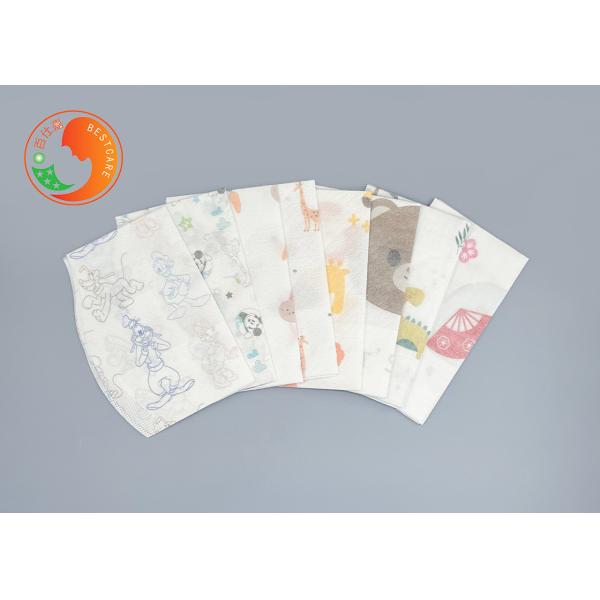 Eco Friendly Disposable Baby Bibs Customized Easy Clean Up For Unisex