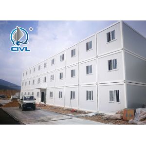 large Prefab Shipping Container / Office Prefabricated Storage Container Homes