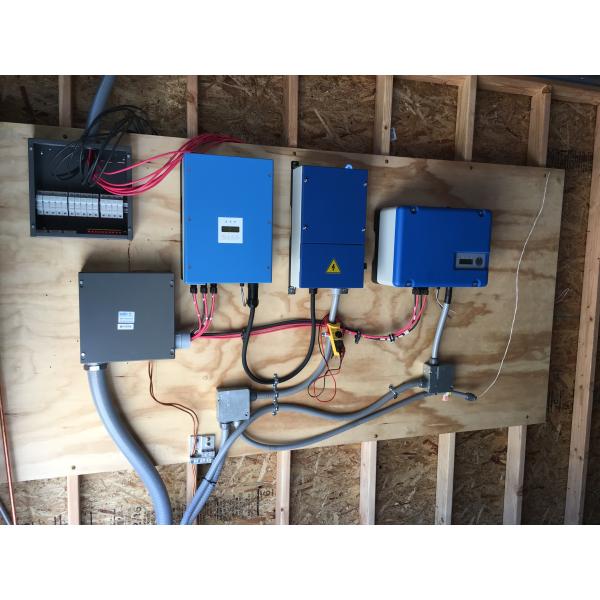High Voltage 4kw Solar Pumping System Three Phase Home Application Long Lifespan