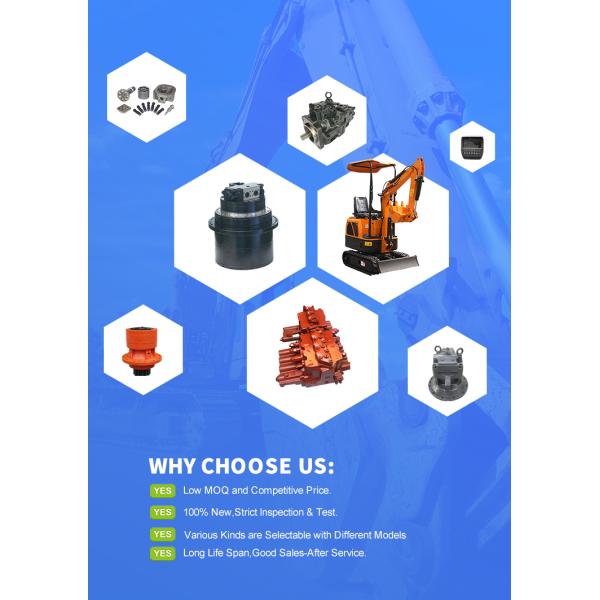 SK200-8 SK210-8 SK210-9 GM38 Excavator Hydraulic Pump Parts Drive Shaft YN15V00037S102