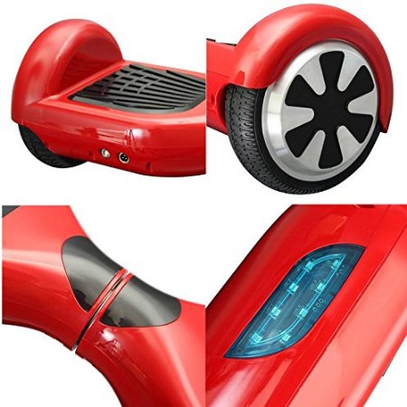 4.4 Ah Electric Self Balancing Scooter Motorised LED Light Two Wheel Scooter