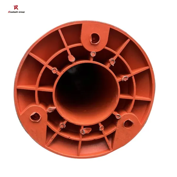 Recycle Material PU Traffic Safety Post Reflective Warning Bollard