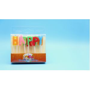 Cheap Happy Birthday Letter Glitter Birthday Candles 13pcs , Alphabet Cake Candles wholesale