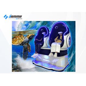 China Coin Operated 2500w 2 Players 9D Egg VR Cinema on sale