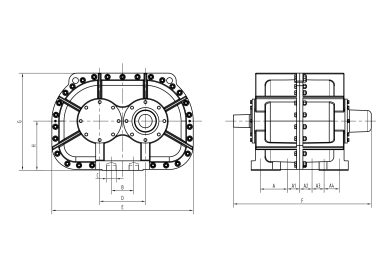 Light Weight Industrial Vibrating Equipment American Type Vibration Exciter