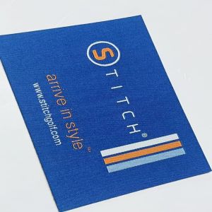 Cheap Satin Damask Clothing Woven Sewing Labels Custom Printed Embroidered wholesale
