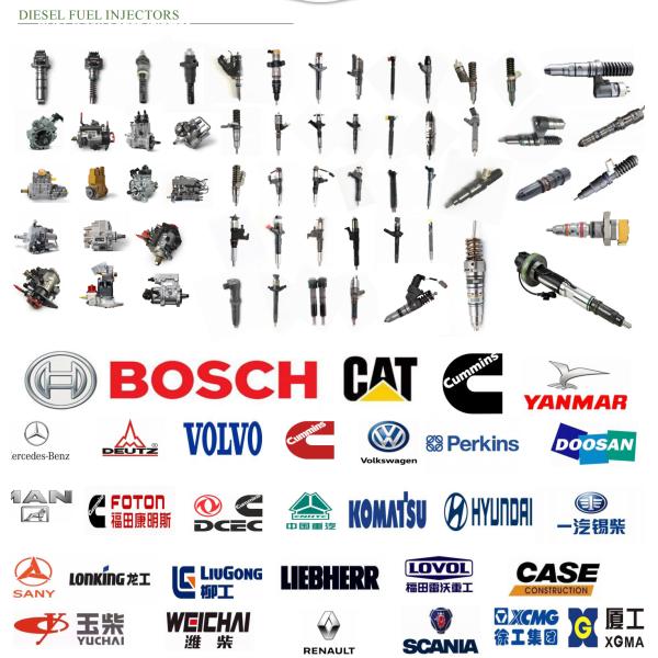 Diesel fuel injector 0445120231 for Cummins QSB6.7 engine 4945969 3976372 5263262