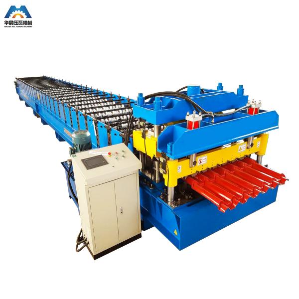 Quality Andalucia Profile Color Steel Metal Glazed Tile Tile Roll Forming Machine for sale