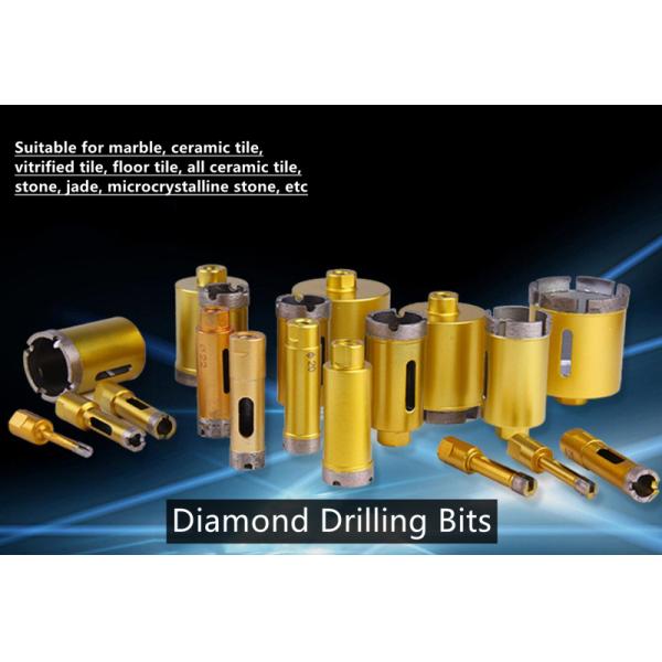 Stone 100mm Diamond Core Drill Bit , 68mm Sintered Diamond Drill Bits