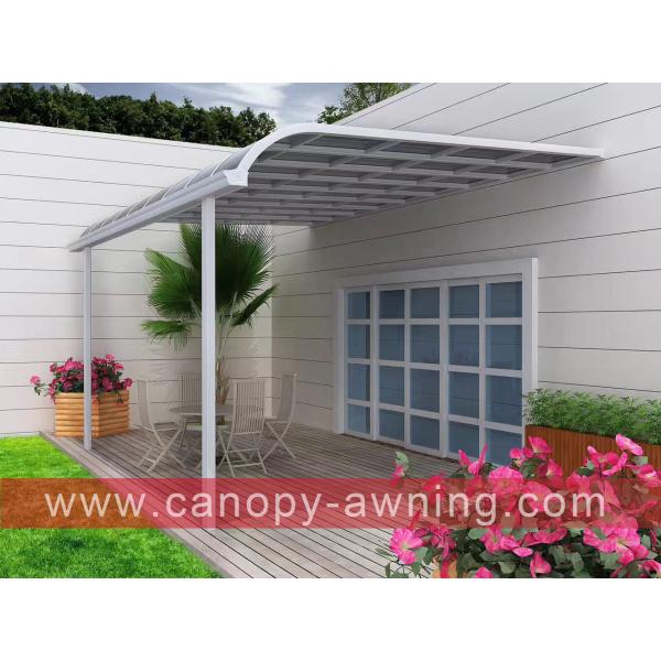 outdoor gazebo patio sunshade metal aluminium aluminum pc polycarbonate window door awning canopy awnings shelter cover