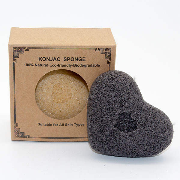 Vegan Konjac Gentle Skin Exfoliating Sponge Makeup Remover For Eczema Skin