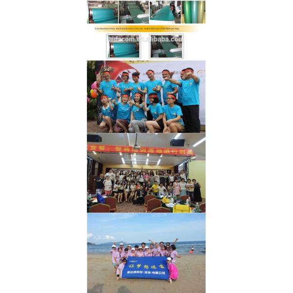 Cleanroom ESD disposable sticky mat