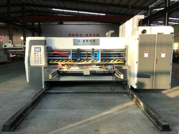 Automatic Three Colors Printer Die cutter with RS4 attachment machine