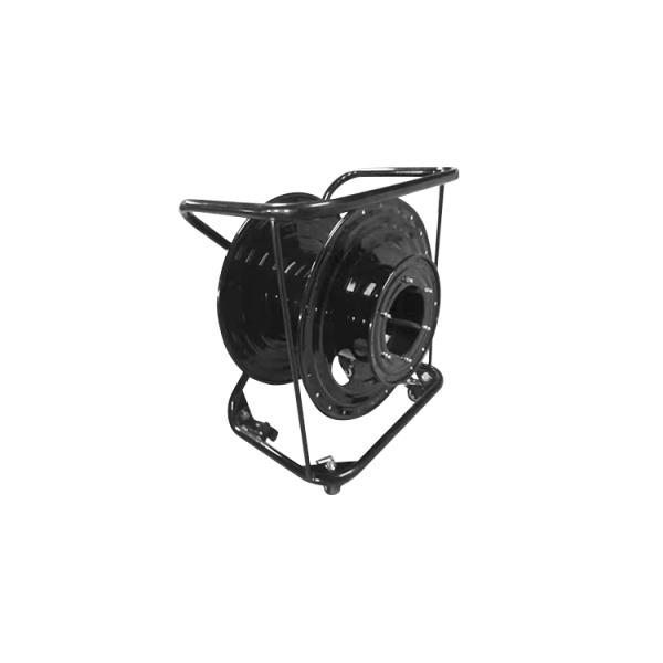 Compeletly Metal Reel Portable with four wheels for Tactical Military armoured Fiber Optic Cable