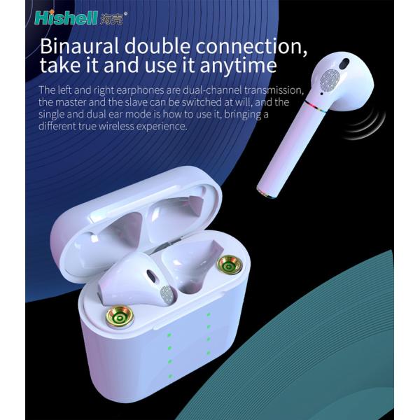 500mAh HiFi ABS TWS True Wireless Stereo Earbuds Waterproof BT5.0 F68