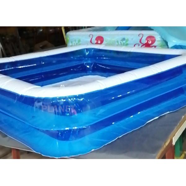 Three Rings Inflatable Family Swimming Pool For Home Backyard